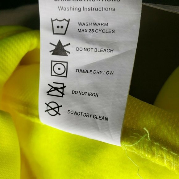 High Visibility M 3M AAA Northeastern Jacket - Picture 8 of 12